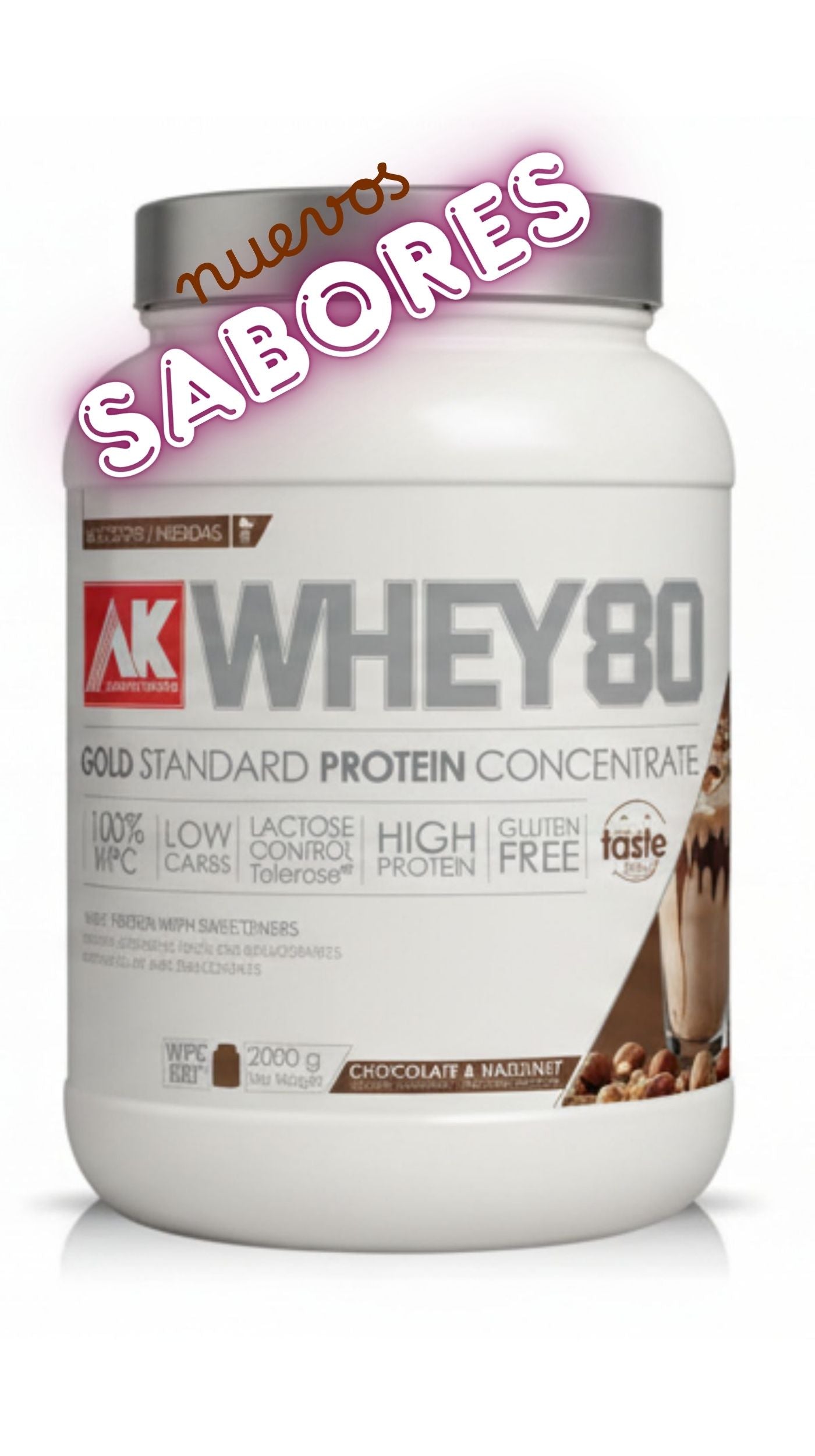 WHEY 80 AK ™ [2 KG]. PVPR: 71,90€ OFERTA 11+1