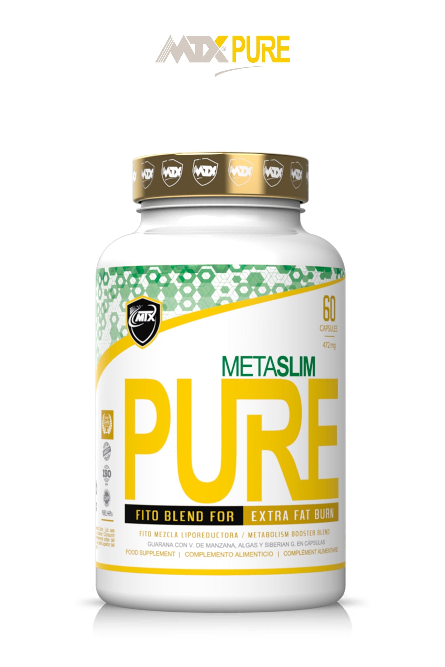 METASLIM PURE ™ [60CAP/472MG] (OFERTA 7+1) PVP: 10,98€ (copia)