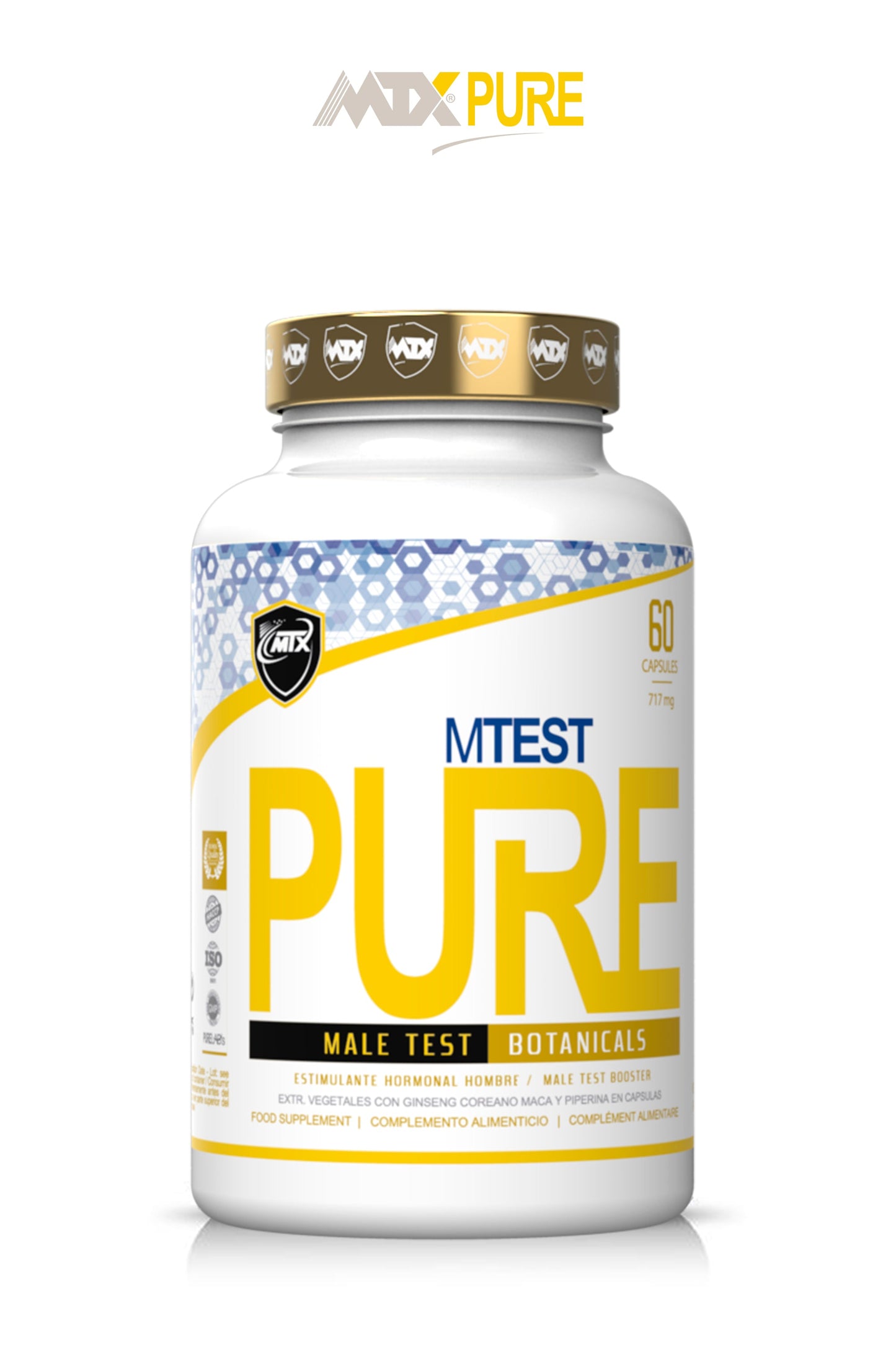 M TEST PURE ™ (OFERTA 7+1)[60CAP/717MG] PVP(unidad): 14,99€