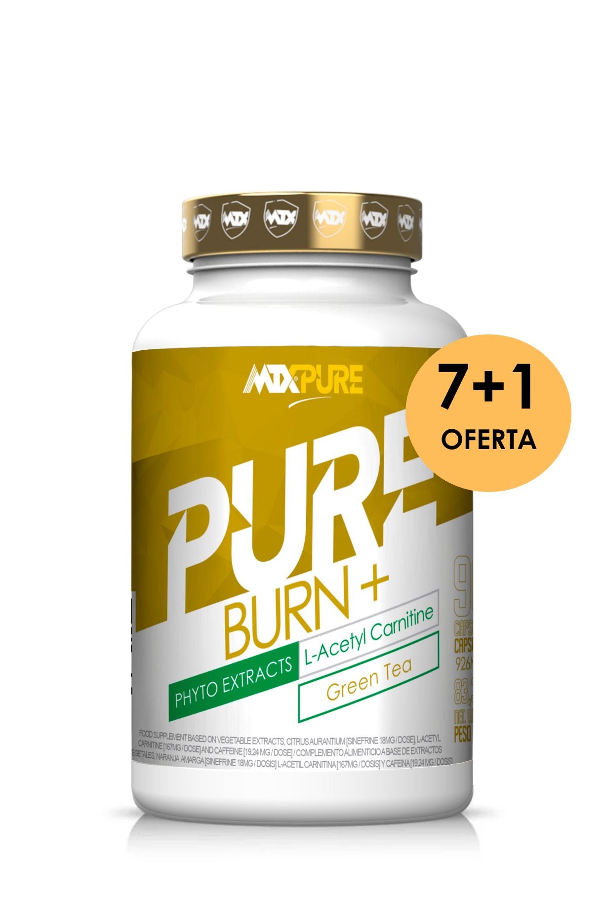 BURN+ PURE ™ [90CAP/926MG] OFERTA 7+1 PVPR unidad: 19.88€