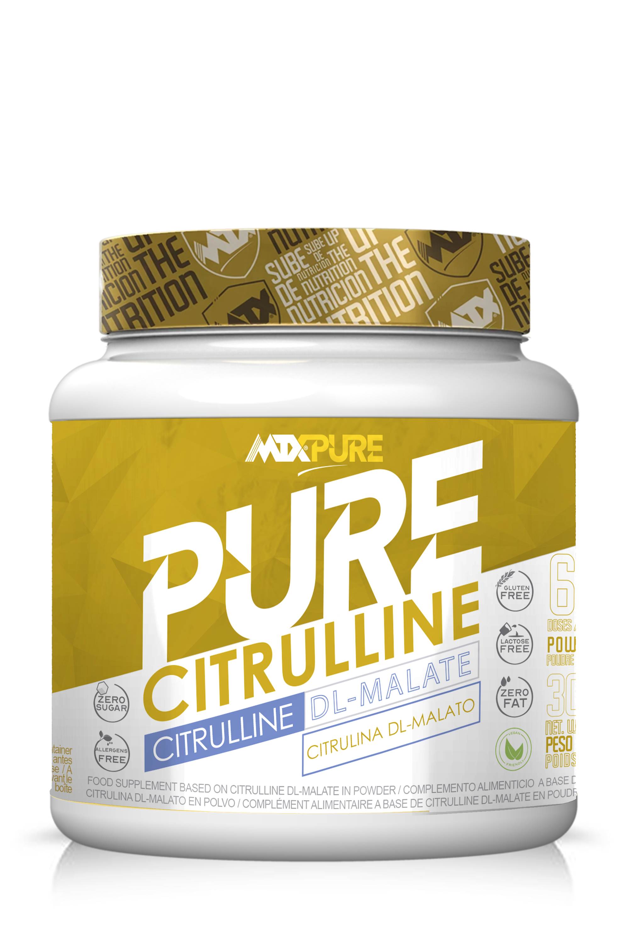 PURE CITRULLINE | AMINATURE®  Citrulline DL-Malate 2:1  | 300g OFERTA LANZAMIENTO 5+1 /10+3