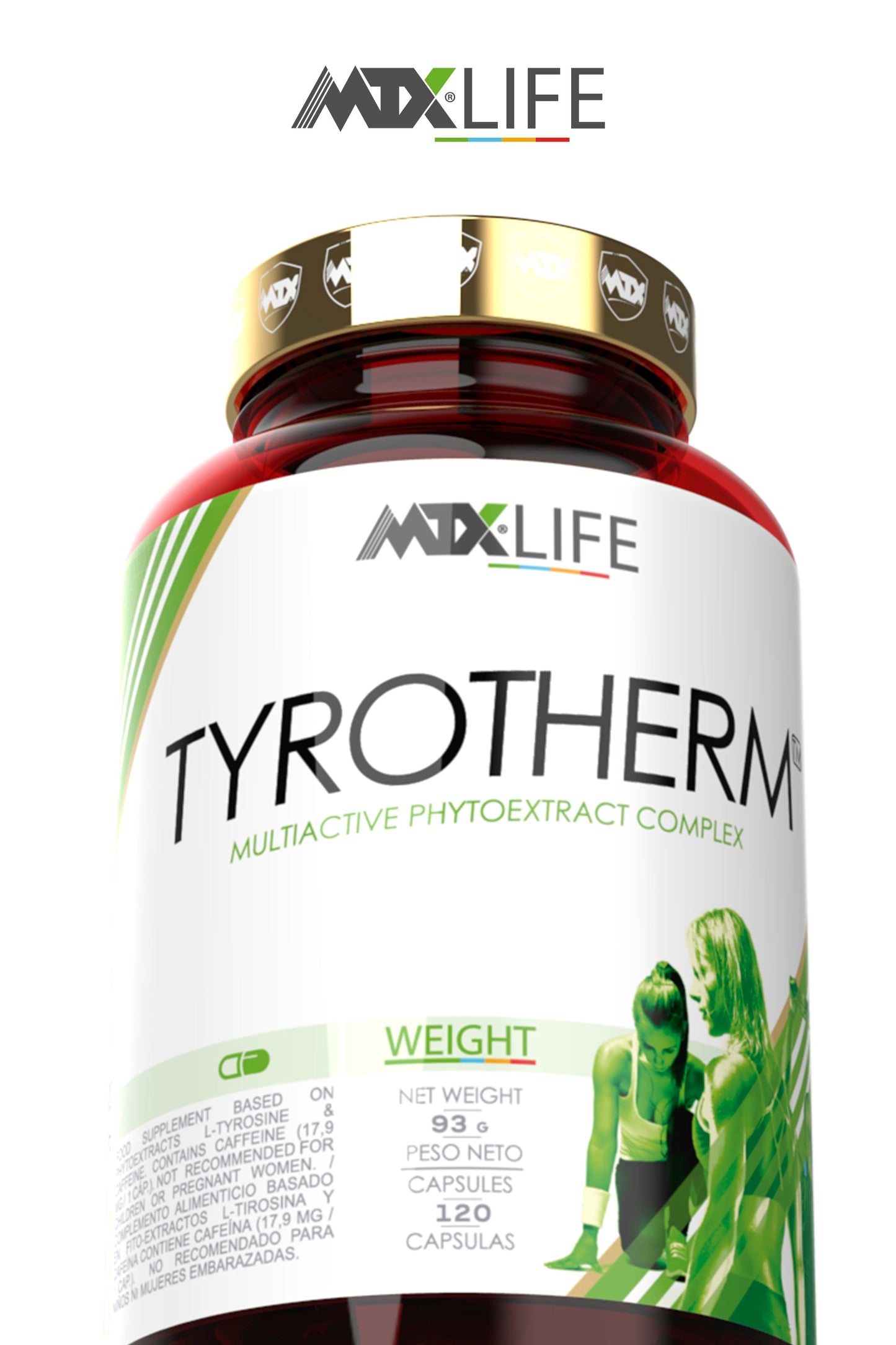 TYROTHERM ™ (OFERTA 7+1)[120cap/775Mg] * PVP (unidad): 32,9€