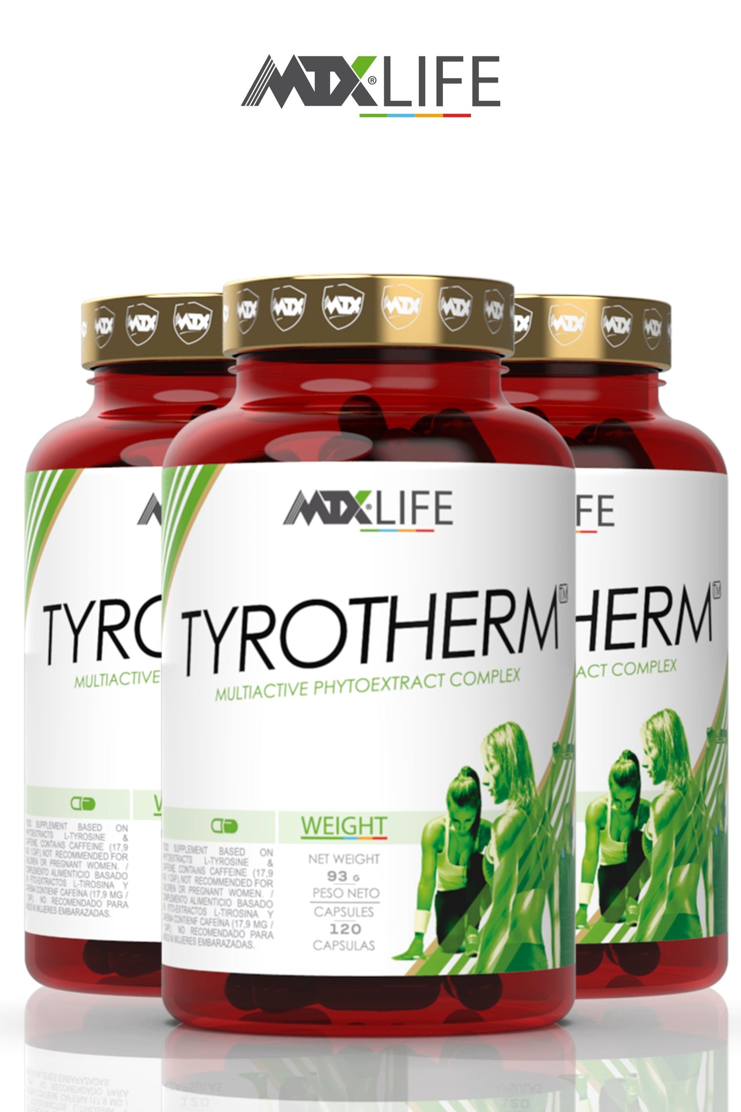 TYROTHERM ™ (OFERTA 7+1)[120cap/775Mg] * PVP (unidad): 32,9€
