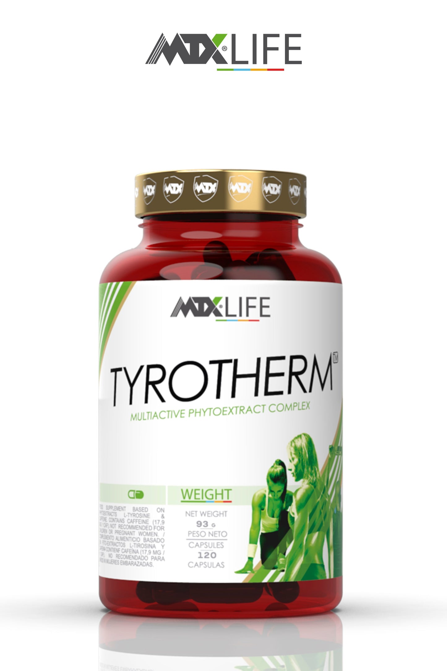TYROTHERM ™ (OFERTA 7+1)[120cap/775Mg] * PVP (unidad): 32,9€