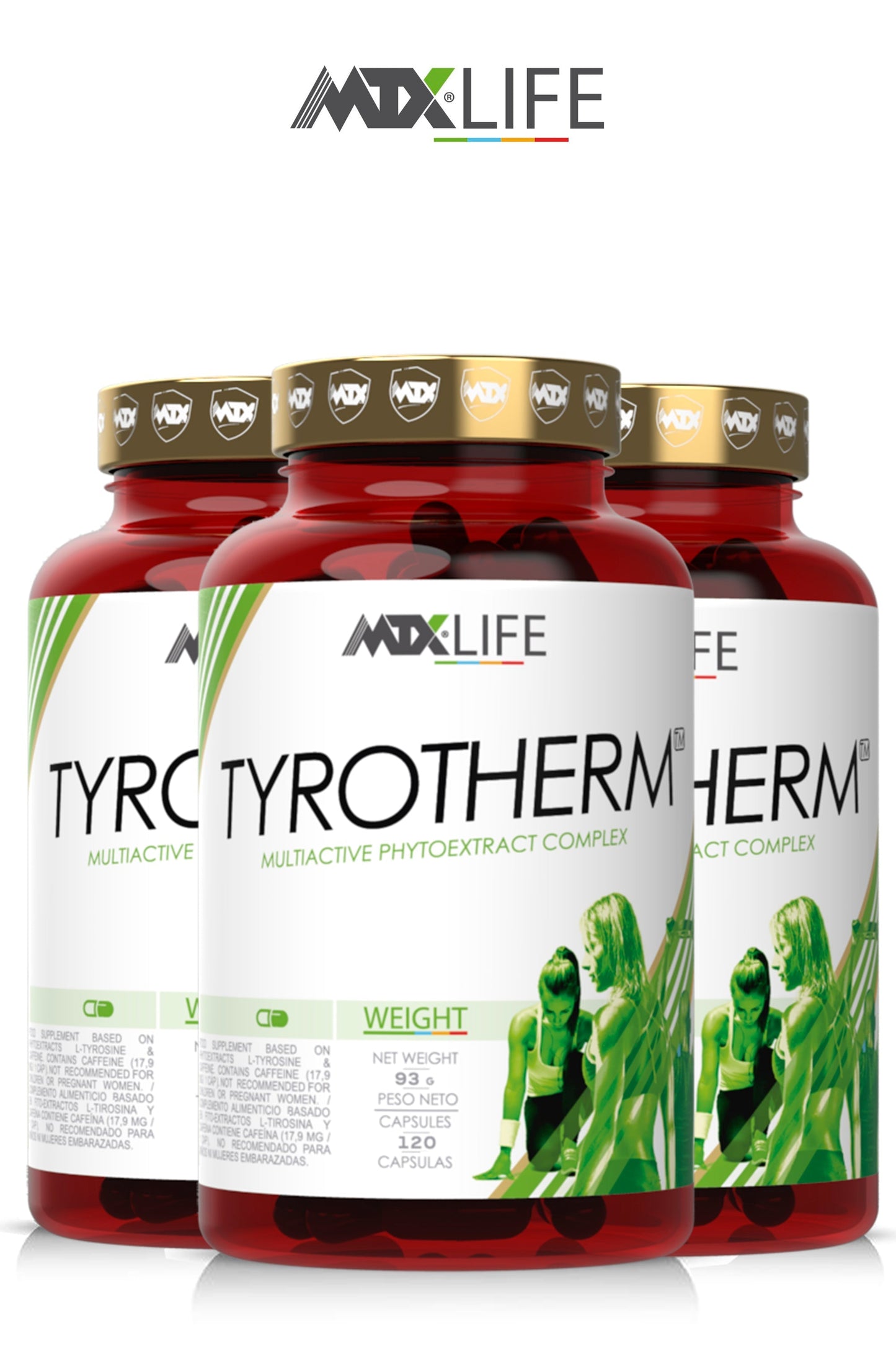 TYROTHERM ™ (OFERTA 7+1)[120cap/775Mg] * PVP (unidad): 32,9€