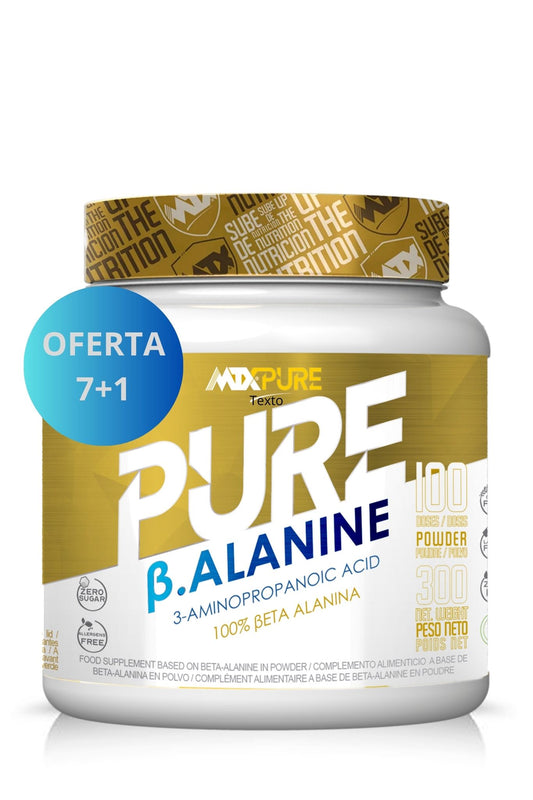 PURE BETA-ALANINE OFERTA 7+1 |  Beta-Alanina (ácido 3-aminopropanoico) | 300g