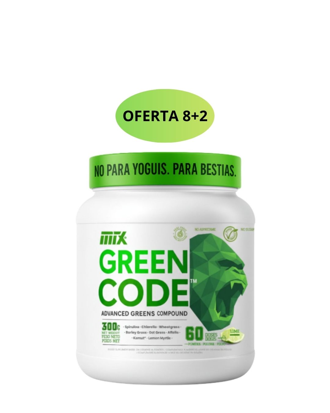 GREENCODE ™ |  Elixir Vegetal Regulador 300g OFERTA 8+2