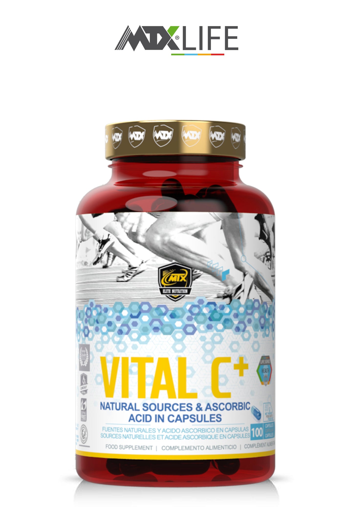 VitalC Plus (OFERTA 7+1)- [100 TAB/500MG] * PVP(unidad): 19,9€