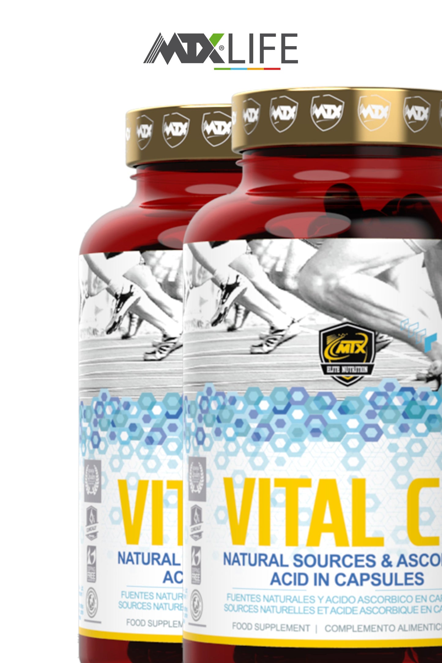 VitalC Plus (OFERTA 7+1)- [100 TAB/500MG] * PVP(unidad): 19,9€