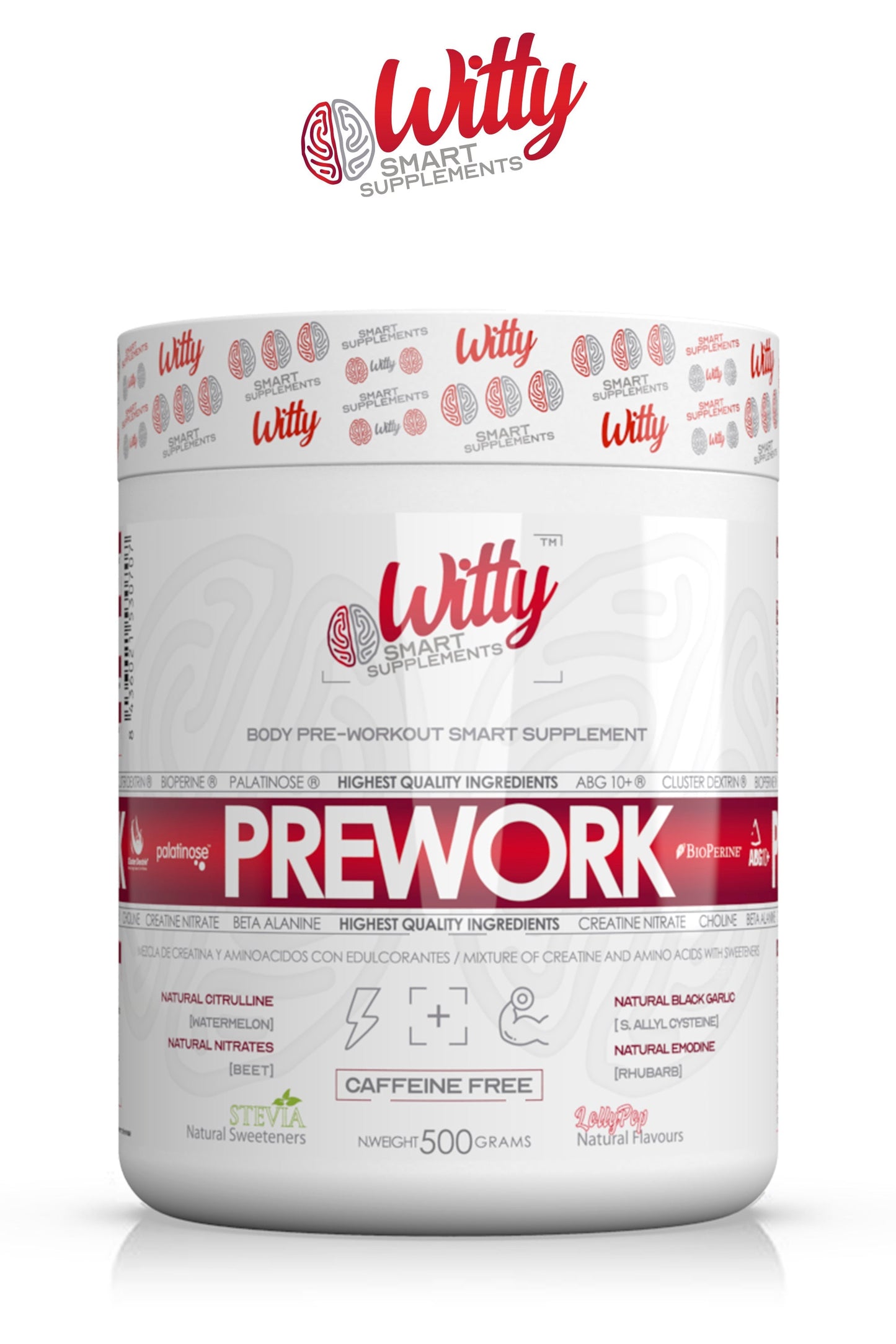 PREWORK WiTTY™(OFERTA 4+1) [500G] PVP(unidad): 42,9€