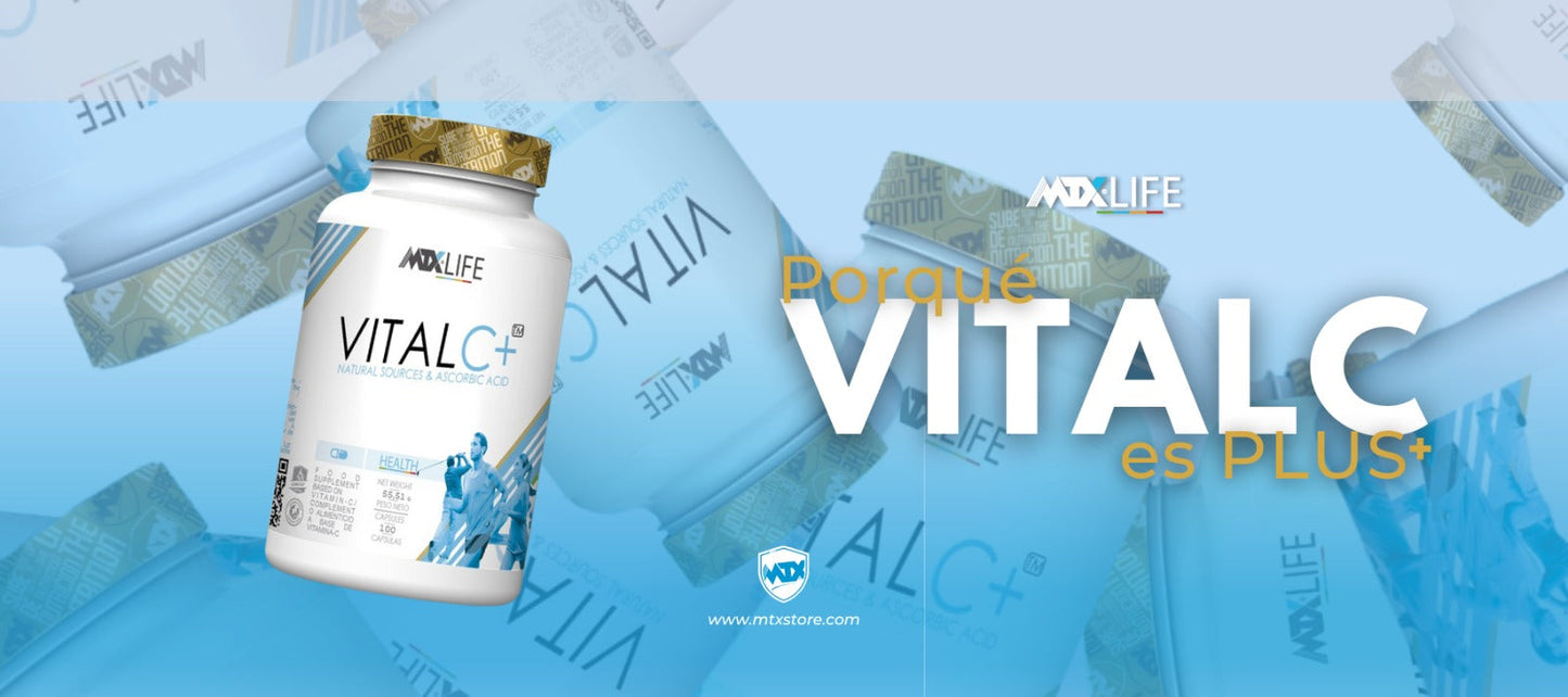 VitalC Plus (OFERTA 7+1)- [100 TAB/500MG] * PVP(unidad): 19,9€