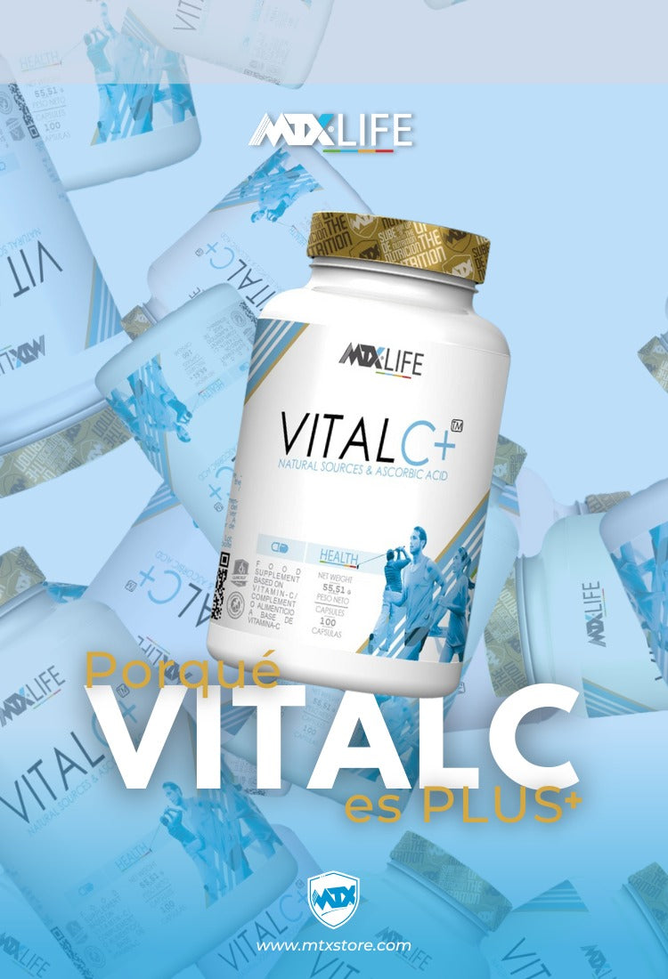 VitalC Plus (OFERTA 7+1)- [100 TAB/500MG] * PVP(unidad): 19,9€