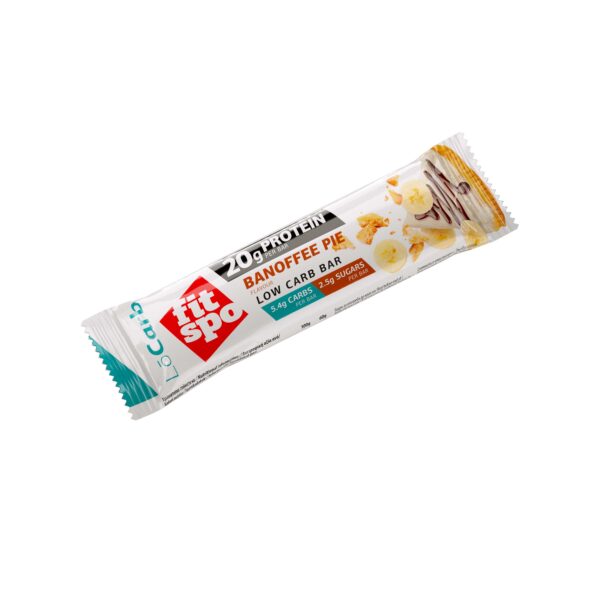 FitSpo LO CARB Bar FitSpo barrita proteica 60g PVPR: 2,96€/unidad - 35,52€/caja de 12)