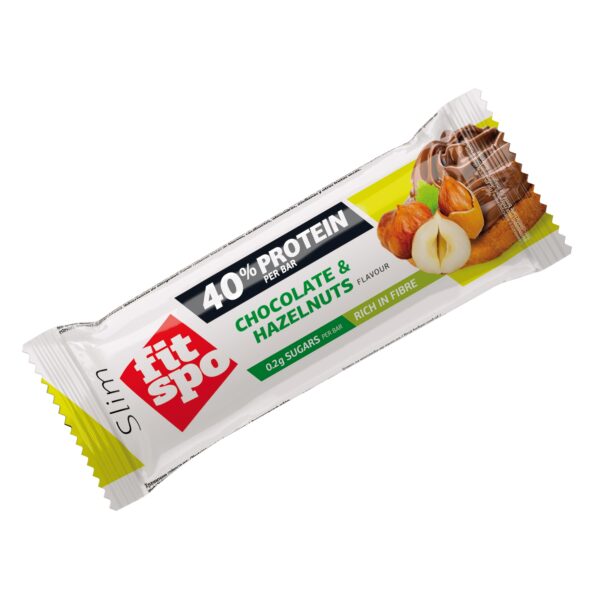 FitSpo Slim Barrita Proteica 55g (LowCARB) (PVPR: 2,49€/unidad - 29,88€/caja de 12)