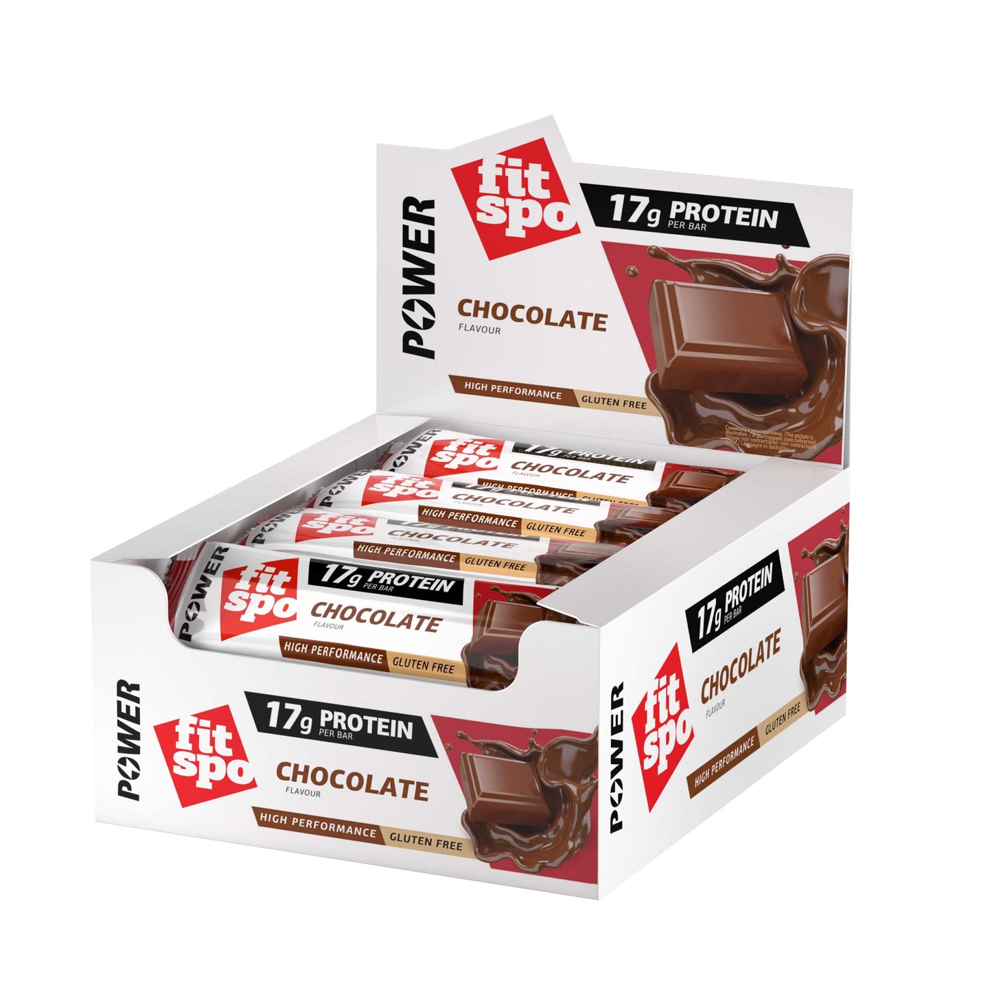 FitSpo Power Protein bar PVPR: 2,2€ (PVPR: 2,2€/unidad - 26,4€/caja de 12)