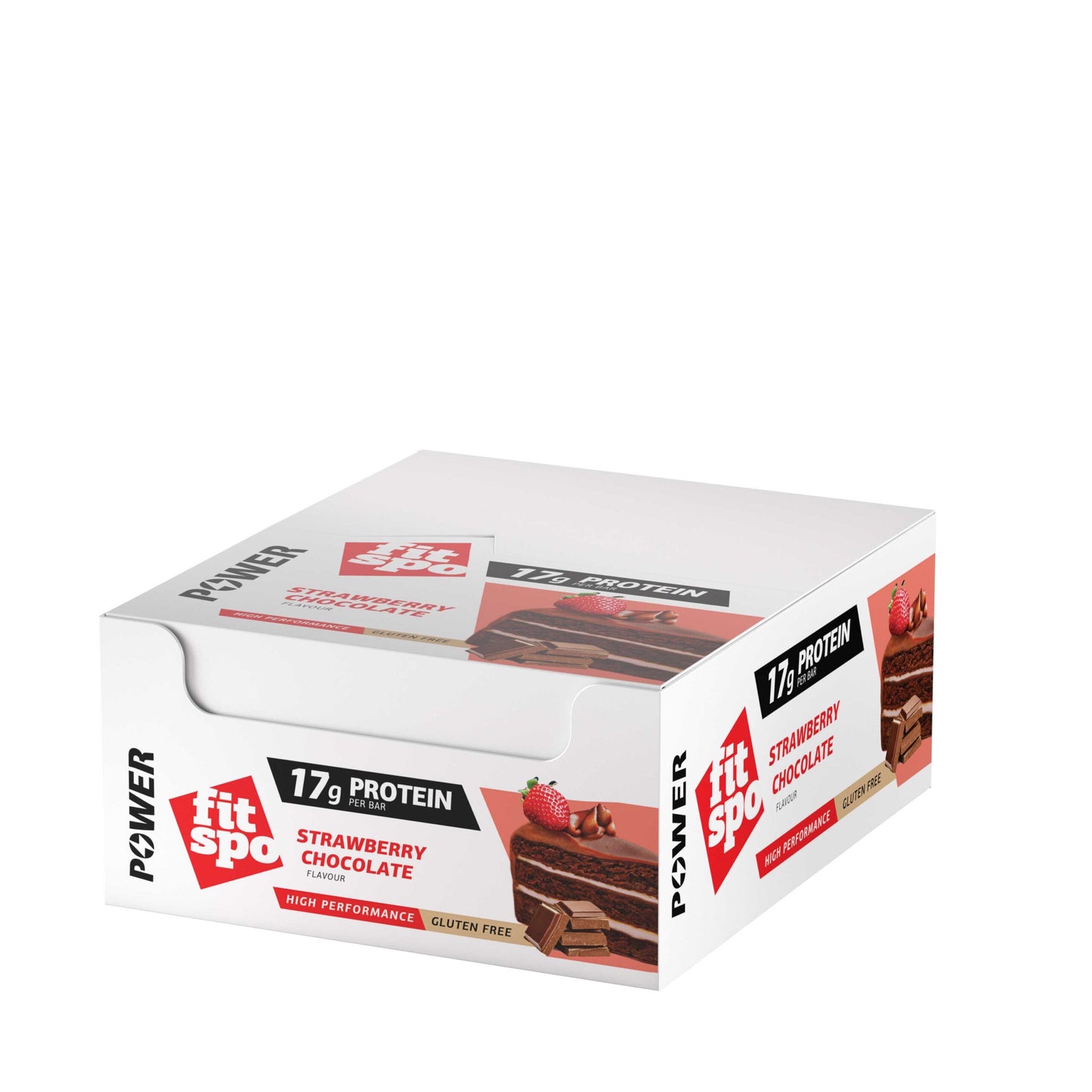 FitSpo Power Protein bar PVPR: 2,2€ (PVPR: 2,2€/unidad - 26,4€/caja de 12)