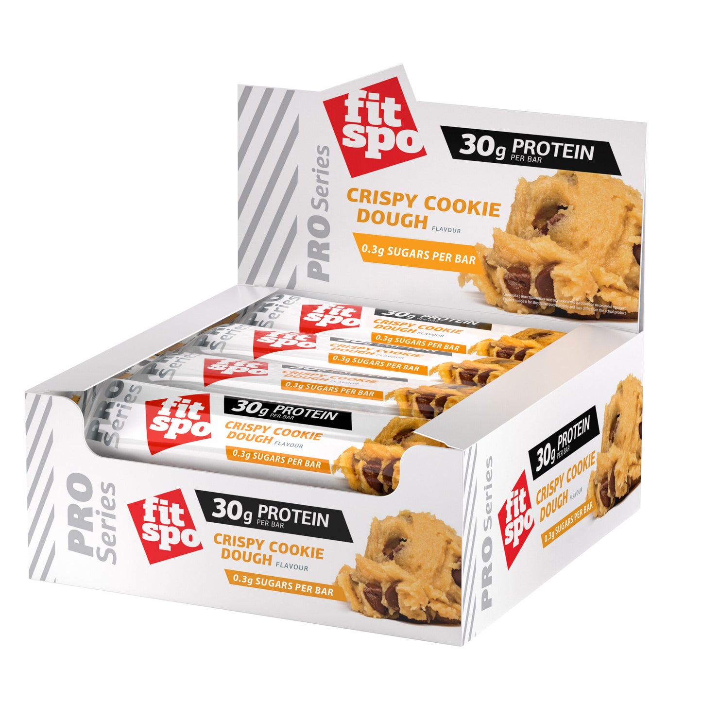 FitSpo PRO SERIES Barrita Proteica (Low Sugar) 85g (PVPR: 3€/unidad - 36€/caja de 12)