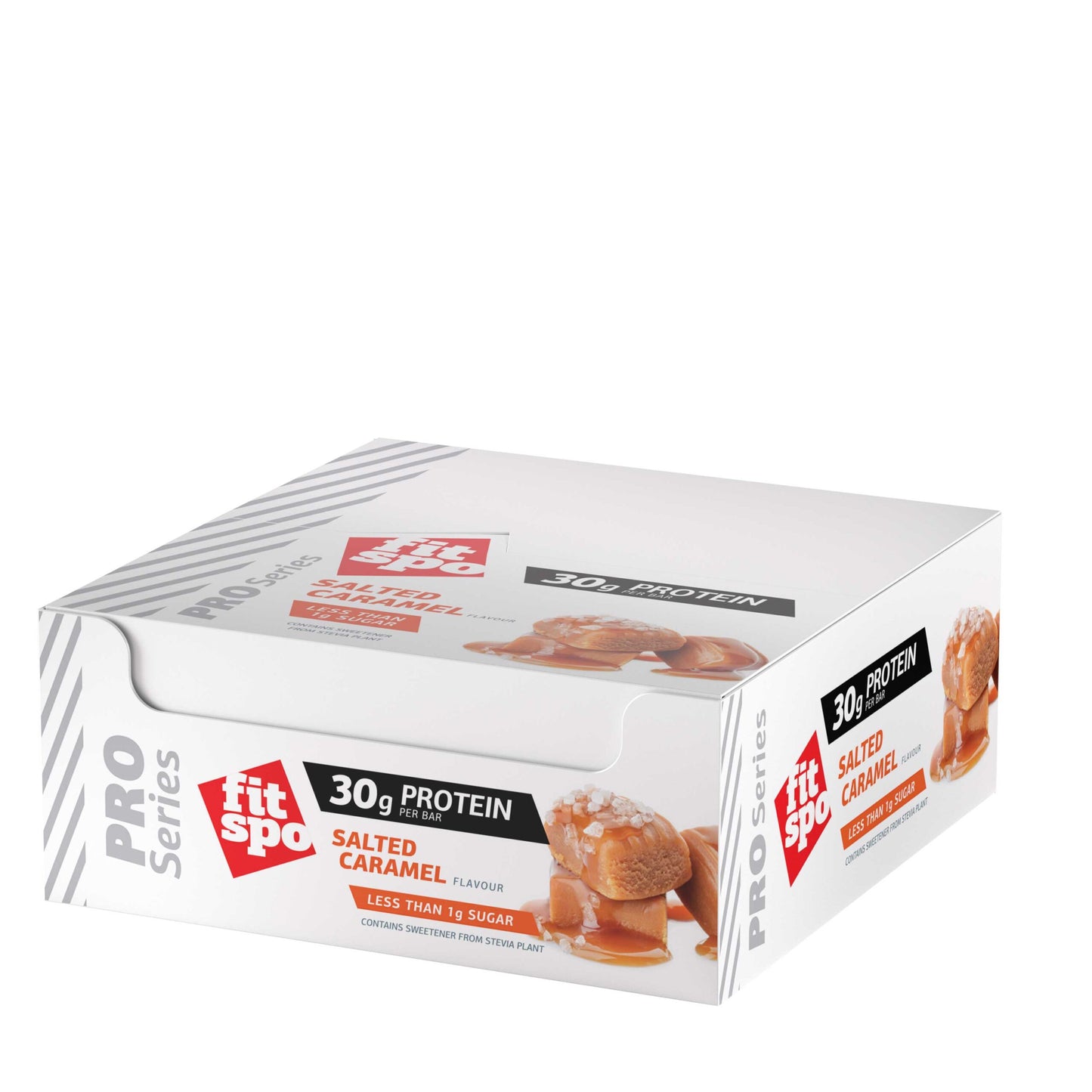 FitSpo PRO SERIES Barrita Proteica (Low Sugar) 85g (PVPR: 3€/unidad - 36€/caja de 12)