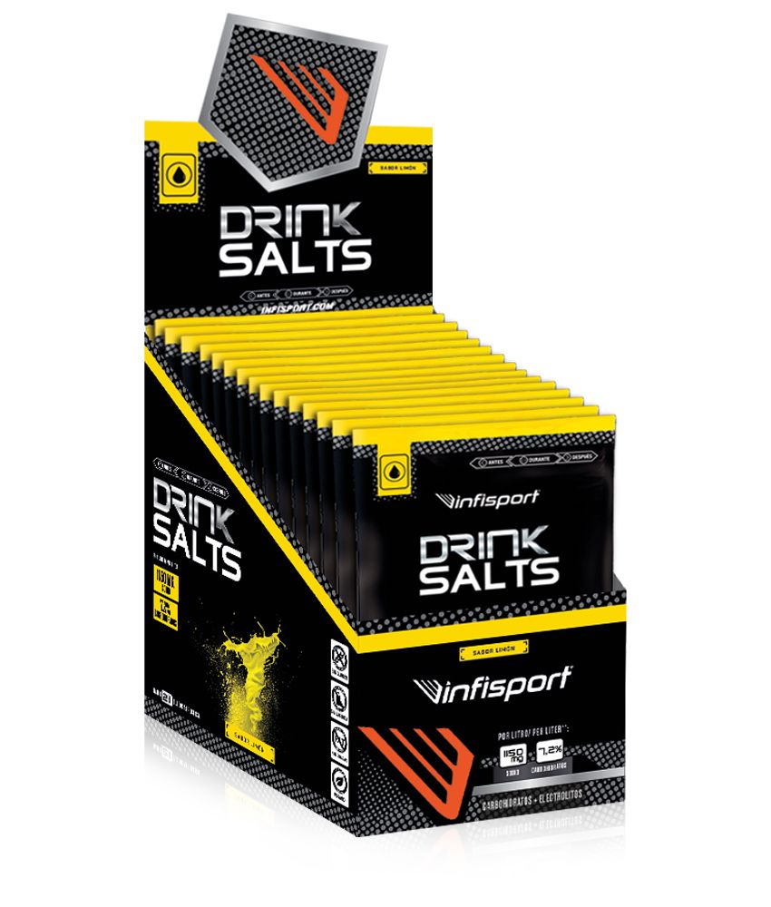 DRINK SALTS 2:1  bebida en polvo para reconstituir en agua en sobres.