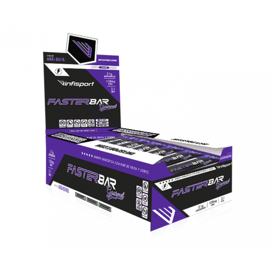 FASTER BAR GOURMET (BARRITA TIPO MEMBRILLO) RATIO GLUCOSA VS FRUCTOSA 2:1
