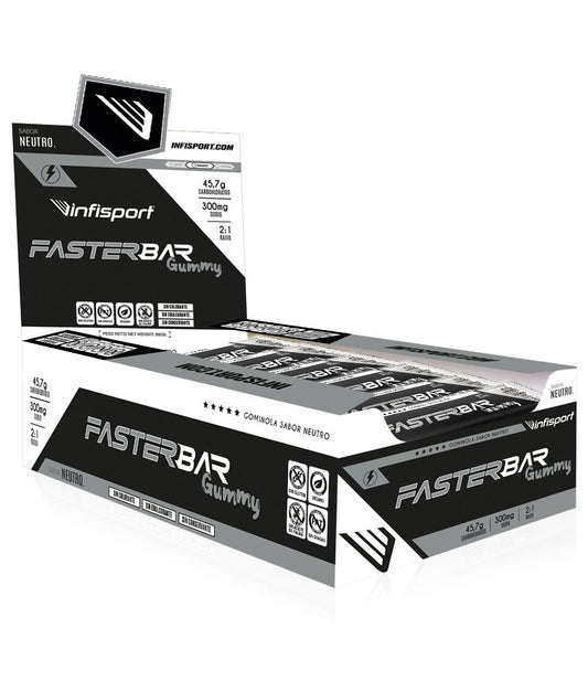 FASTER BAR GOURMET (BARRITA TIPO MEMBRILLO) RATIO GLUCOSA VS FRUCTOSA 2:1 60g