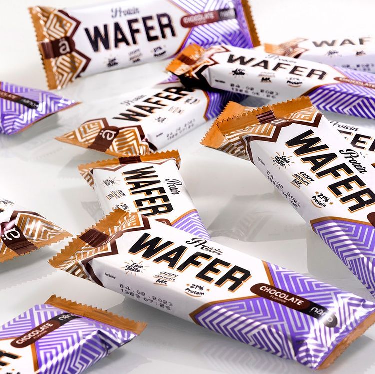 PROTEIN WAFER | CAPAS DE OBLEA RECUBIERTO DE SUAVE CHOCOLATE - NANO Supps - BOX-12 Units x40g (P.V.P.r.: 28.80)