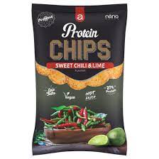 PROTEIN CHIPS | SNACK PROTEIN (25%) CRUNCHY - NANO SUPPS - BOX-8 Units x40g (P.V.P.r.: 17.50)