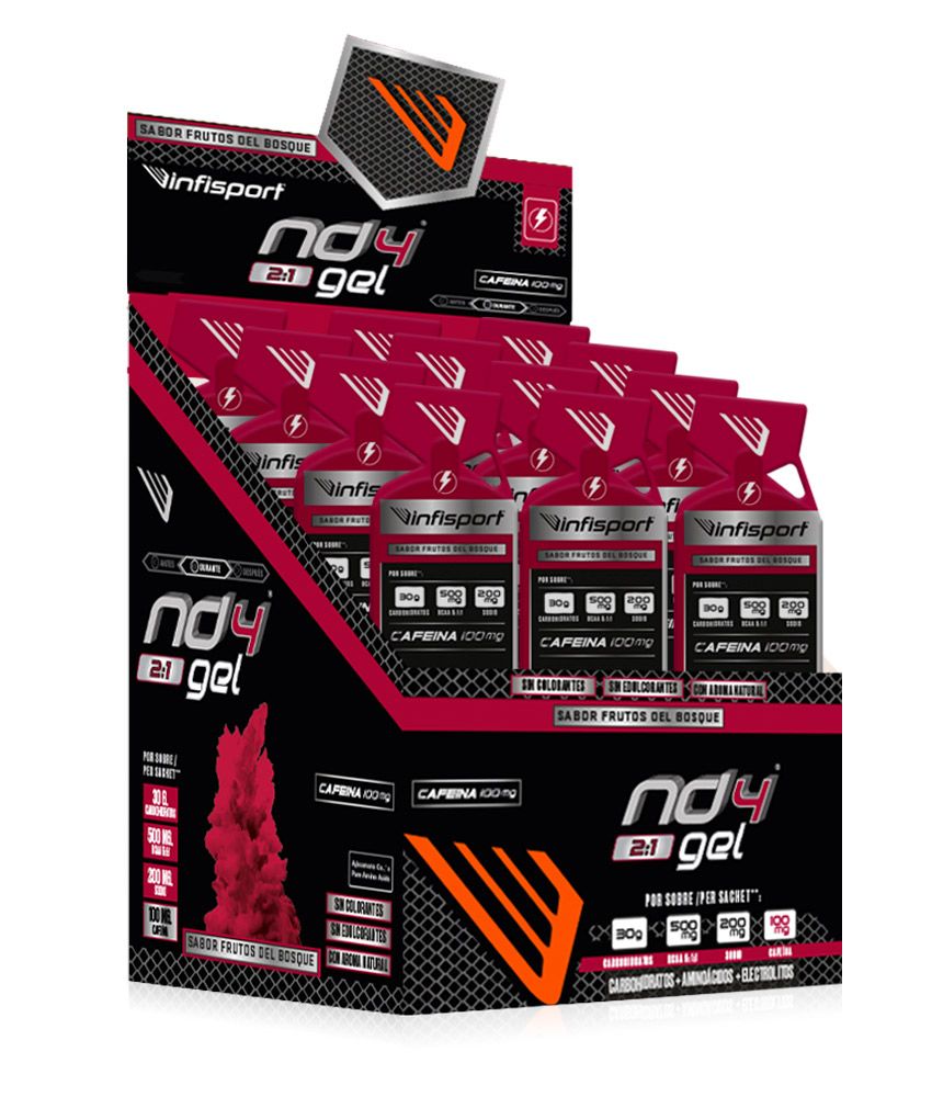 ND4® GEL RATIO MALTODEXTRINA:FRUCTOSA 2:1 30G carbohidratos