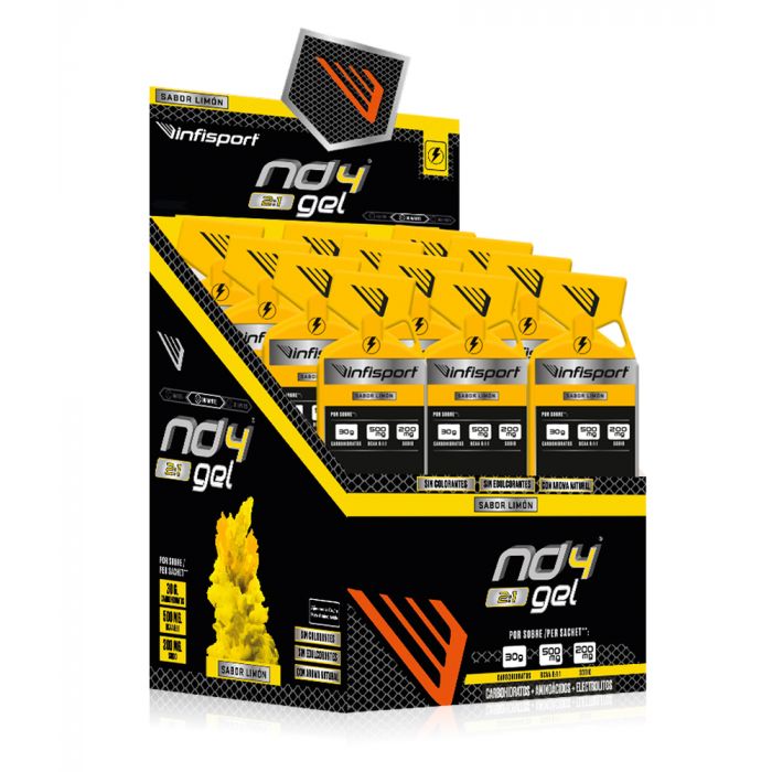 ND4® GEL RATIO MALTODEXTRINA:FRUCTOSA 2:1 30G carbohidratos