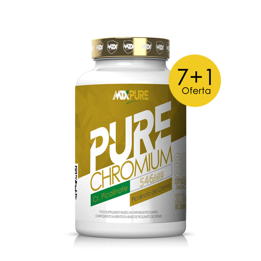 Cr PICOLINATE PURE ™ (OFERTA 7+1) [90cap/200 mcg] PVP(unidad): 10.90€