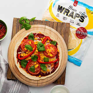 PROTEIN WRAPS | TORTILLA PROTEICA (22%) BOX-12 Units LOWCARB - VEGAN -NANO Supps (P.V.P.r.: 49.00)