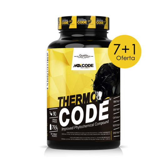 THERMOCODE ™ (OFERTA 7+1) [90cap/887mg]. PVP (unidad): 36,9€