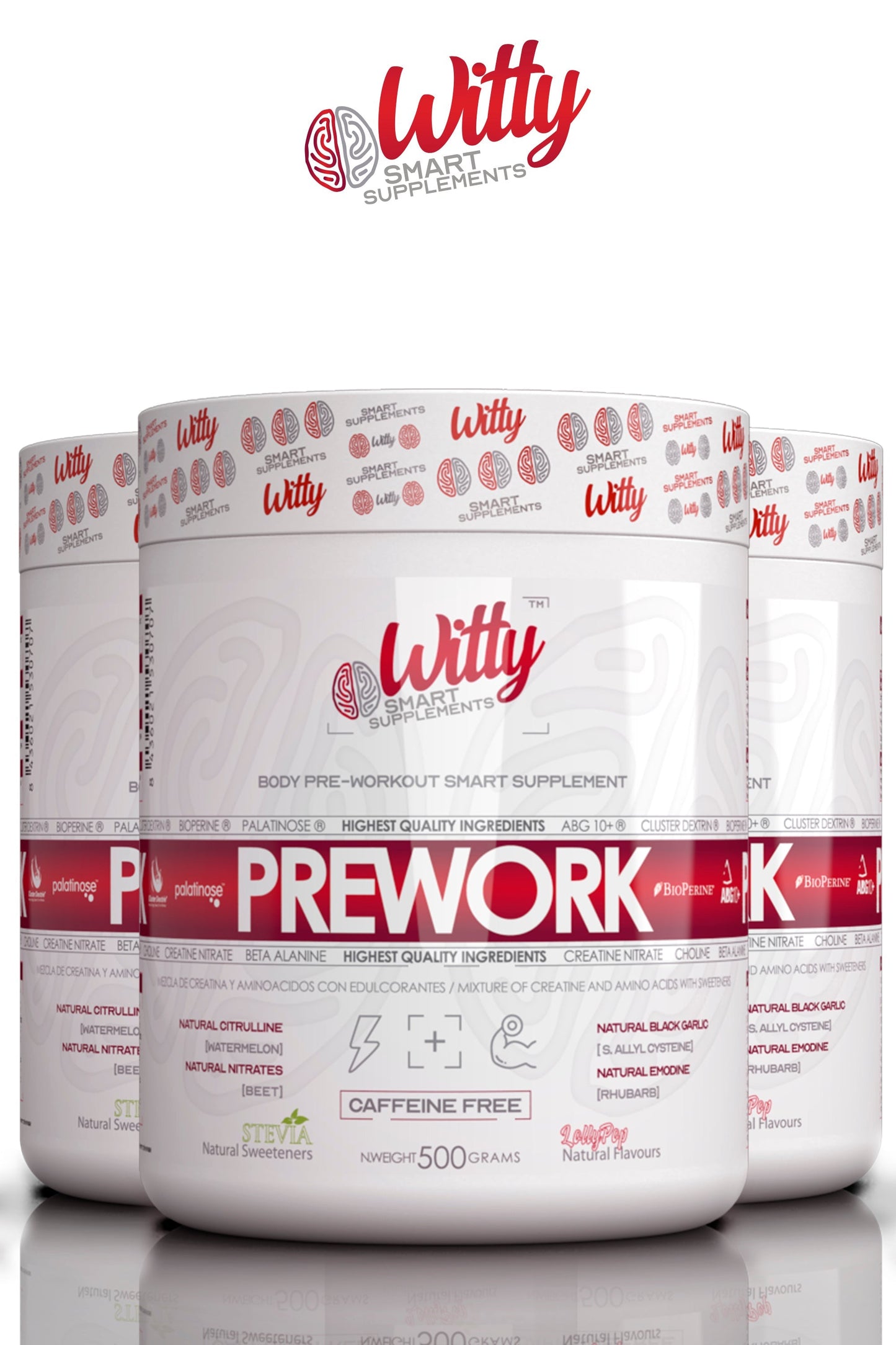 PREWORK WiTTY™(OFERTA 4+1) [500G] PVP(unidad): 42,9€