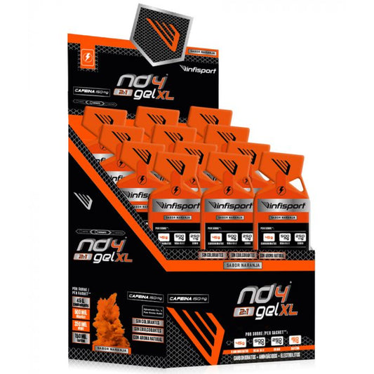 ND4® XL GEL (70G) RATIO MALTODEXTRINA:FRUCTOSA 2:1 45G carbohidratos