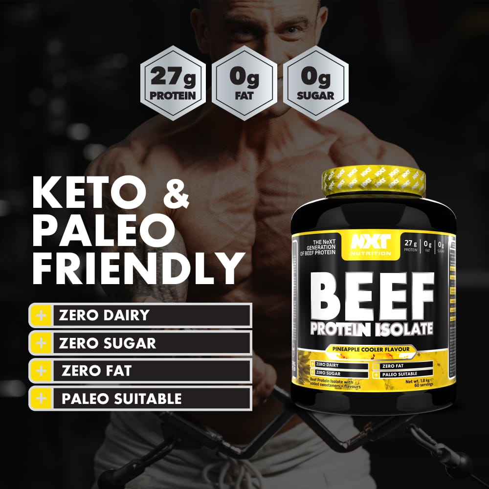 NXT Nutrition BEEF PROTEIN ISOLATE [1800G] (P.V.P.r 87€)