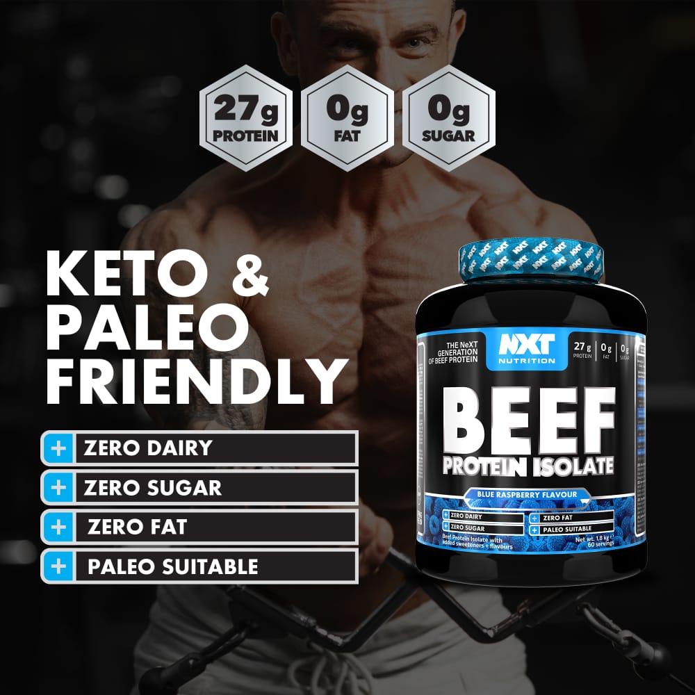 NXT Nutrition BEEF PROTEIN ISOLATE [1800G] (P.V.P.r 87€)