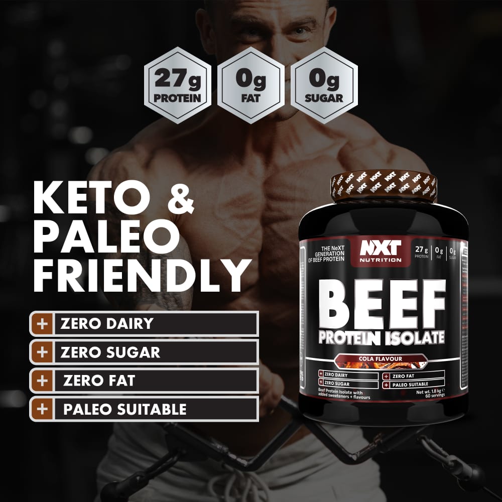 NXT Nutrition BEEF PROTEIN ISOLATE [1800G] (P.V.P.r 87€)