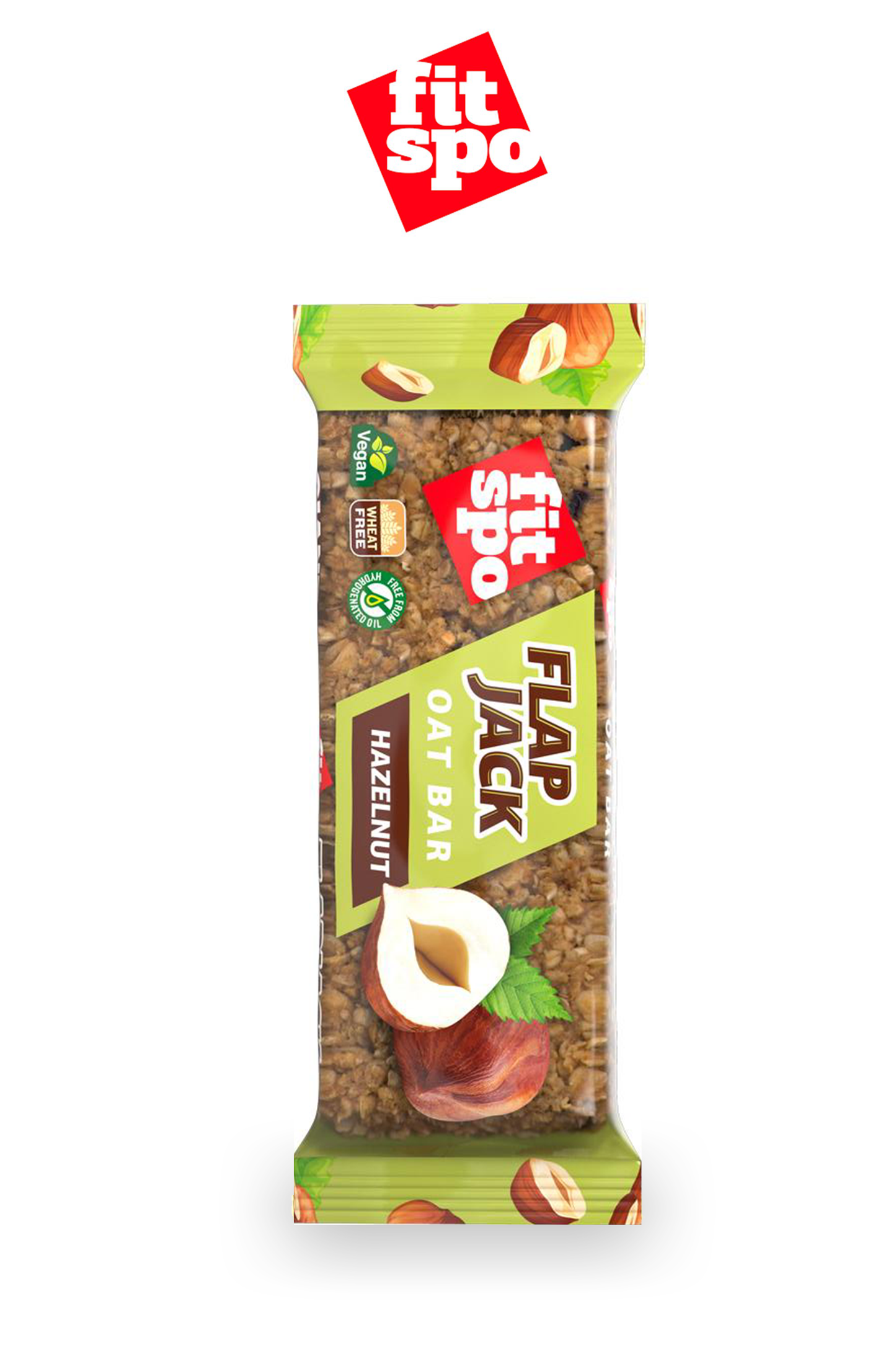 FitSpo FLAPjack Sin Cobertura de Avena Natural [80g] (PVPR: 1,5€/unidad - 18€/caja de 12)