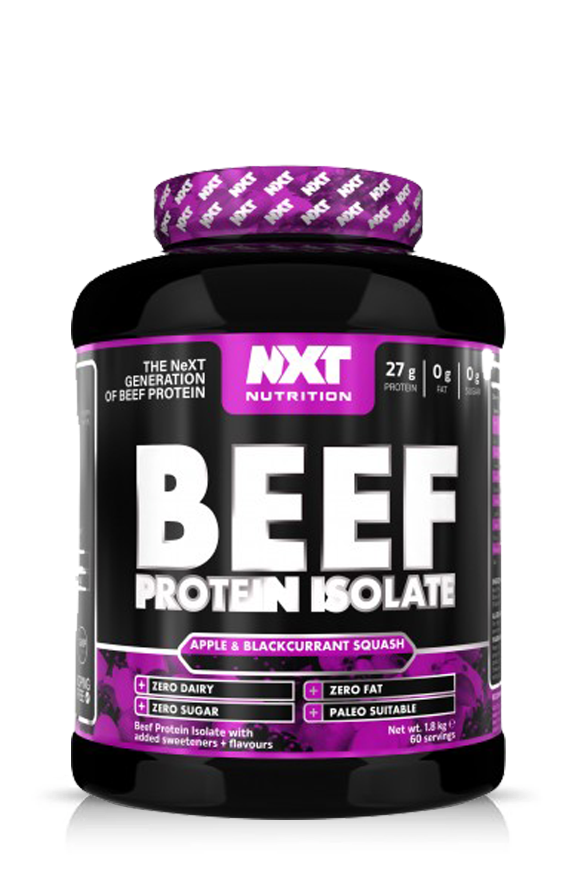 NXT Nutrition BEEF PROTEIN ISOLATE [1800G] (P.V.P.r 87€)