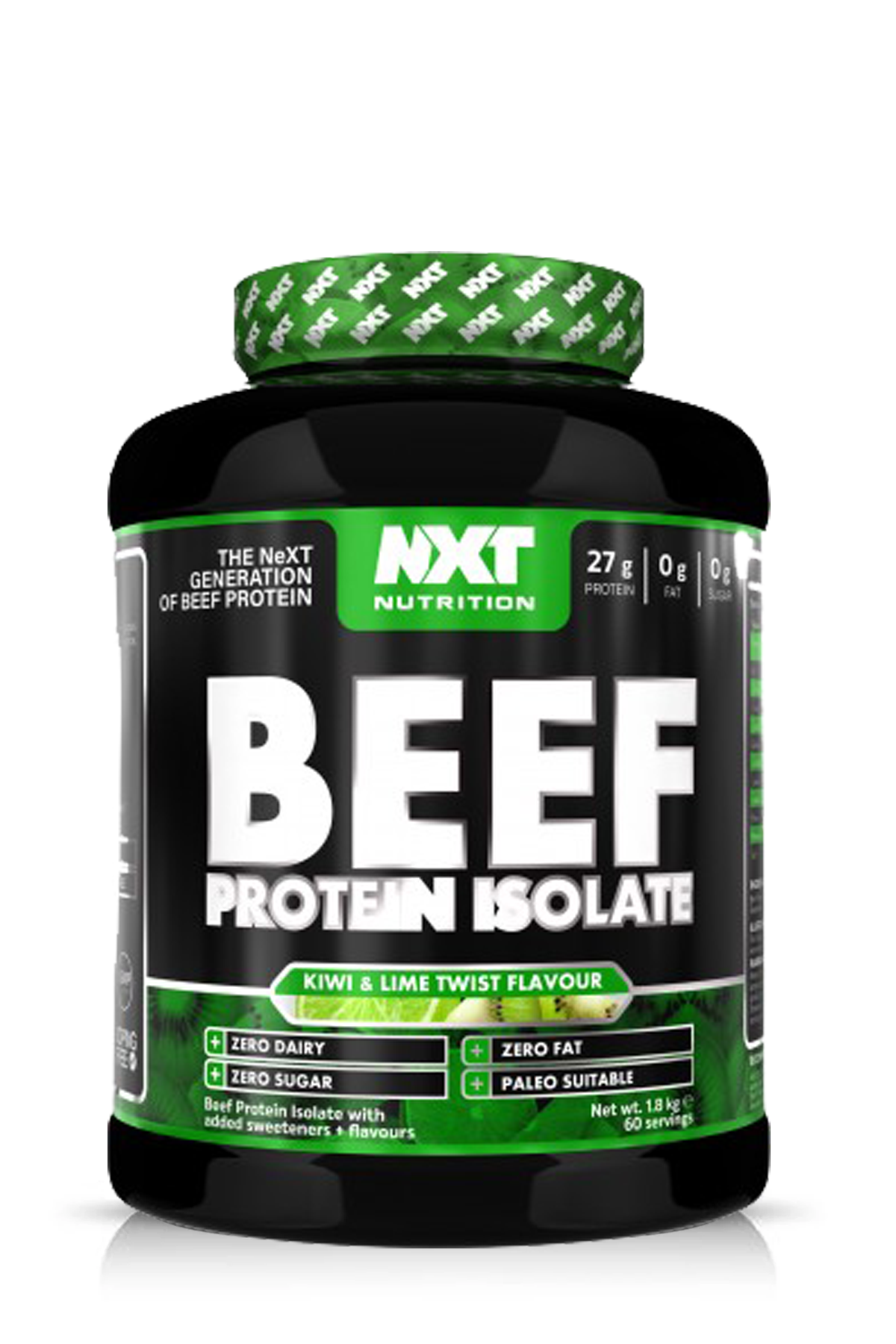 NXT Nutrition BEEF PROTEIN ISOLATE [1800G] (P.V.P.r 87€)