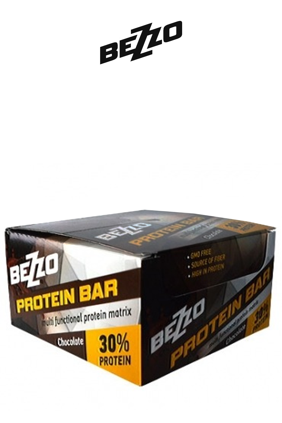 Bezzo Barrita Proteica 80g Fit-Spo Hiperproteicas [30%] de proteína (PVPR: 2,96€/unidad - 35,52€/caja de 12)
