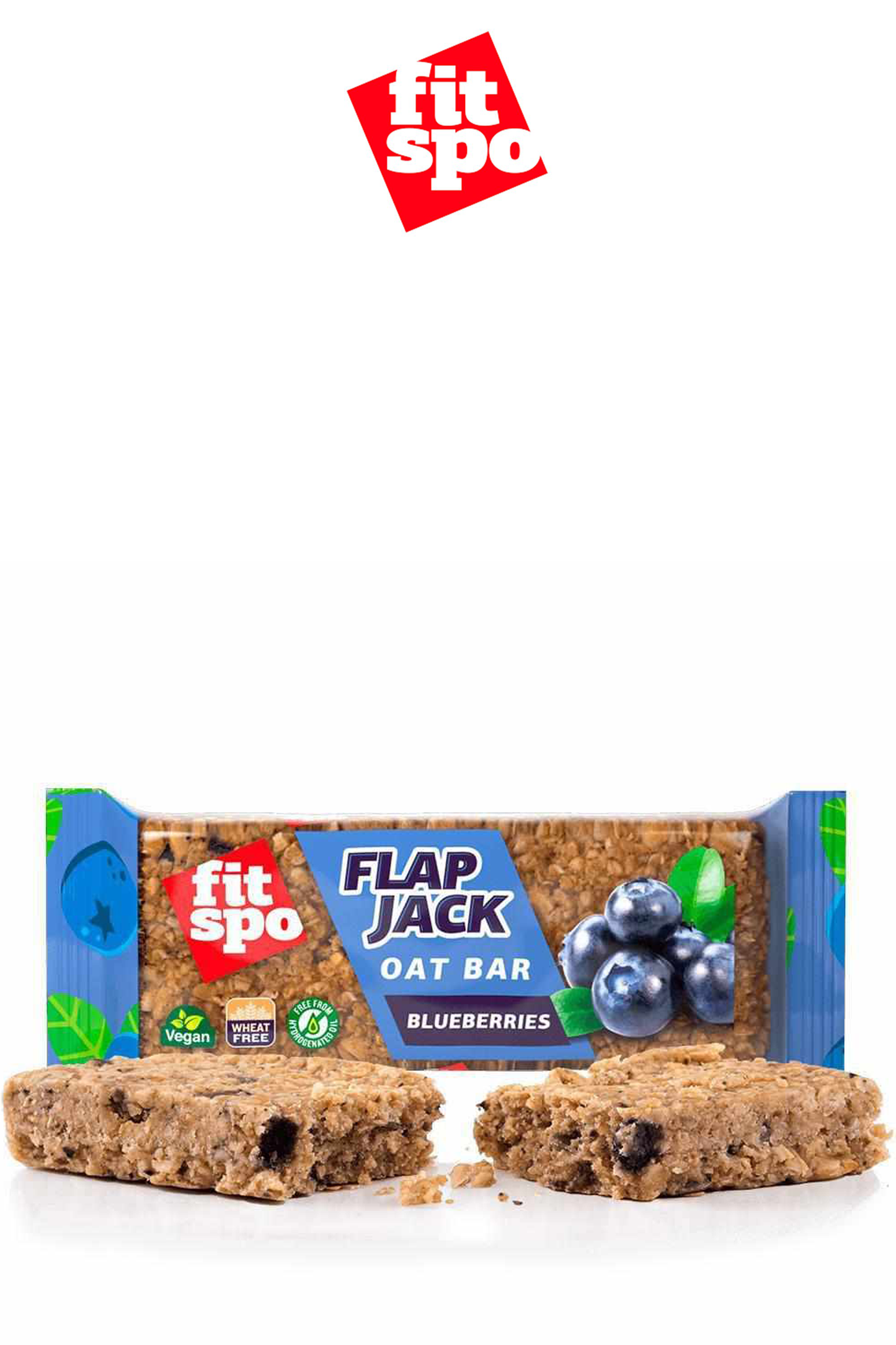 FitSpo FLAPjack Sin Cobertura de Avena Natural [80g] (PVPR: 1,5€/unidad - 18€/caja de 12)