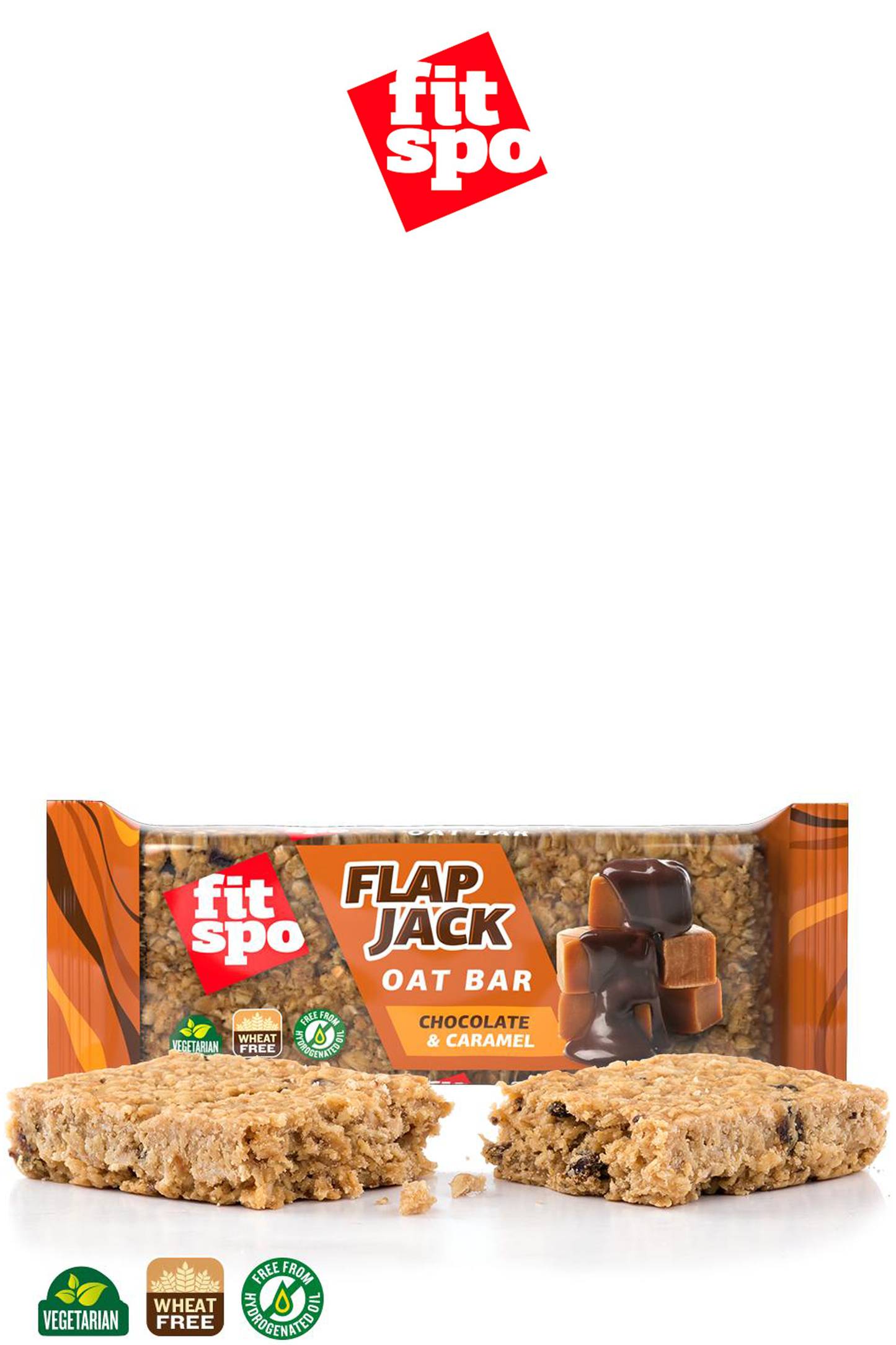 FitSpo FLAPjack Sin Cobertura de Avena Natural [80g] (PVPR: 1,5€/unidad - 18€/caja de 12)