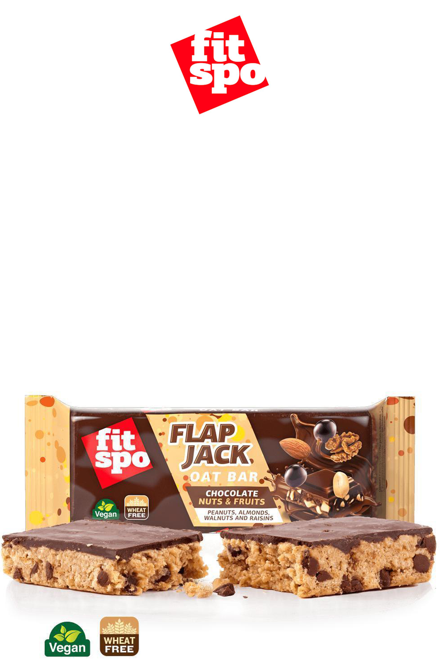 FitSpo FLAPjack Con Cobertura [90g] (PVPR: 1,6€/unidad - 19,2€/caja de 12)