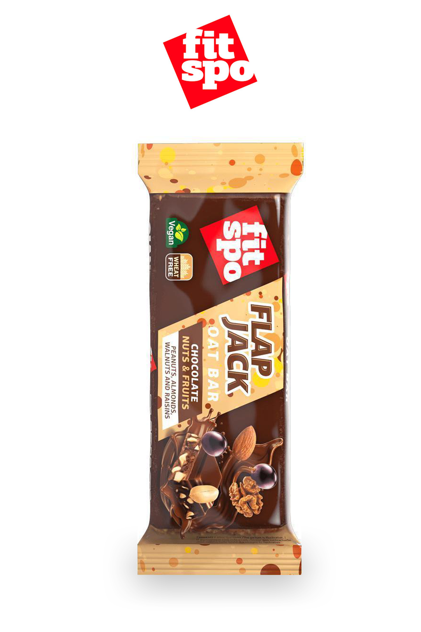 FitSpo FLAPjack Con Cobertura [90g] (PVPR: 1,6€/unidad - 19,2€/caja de 12)