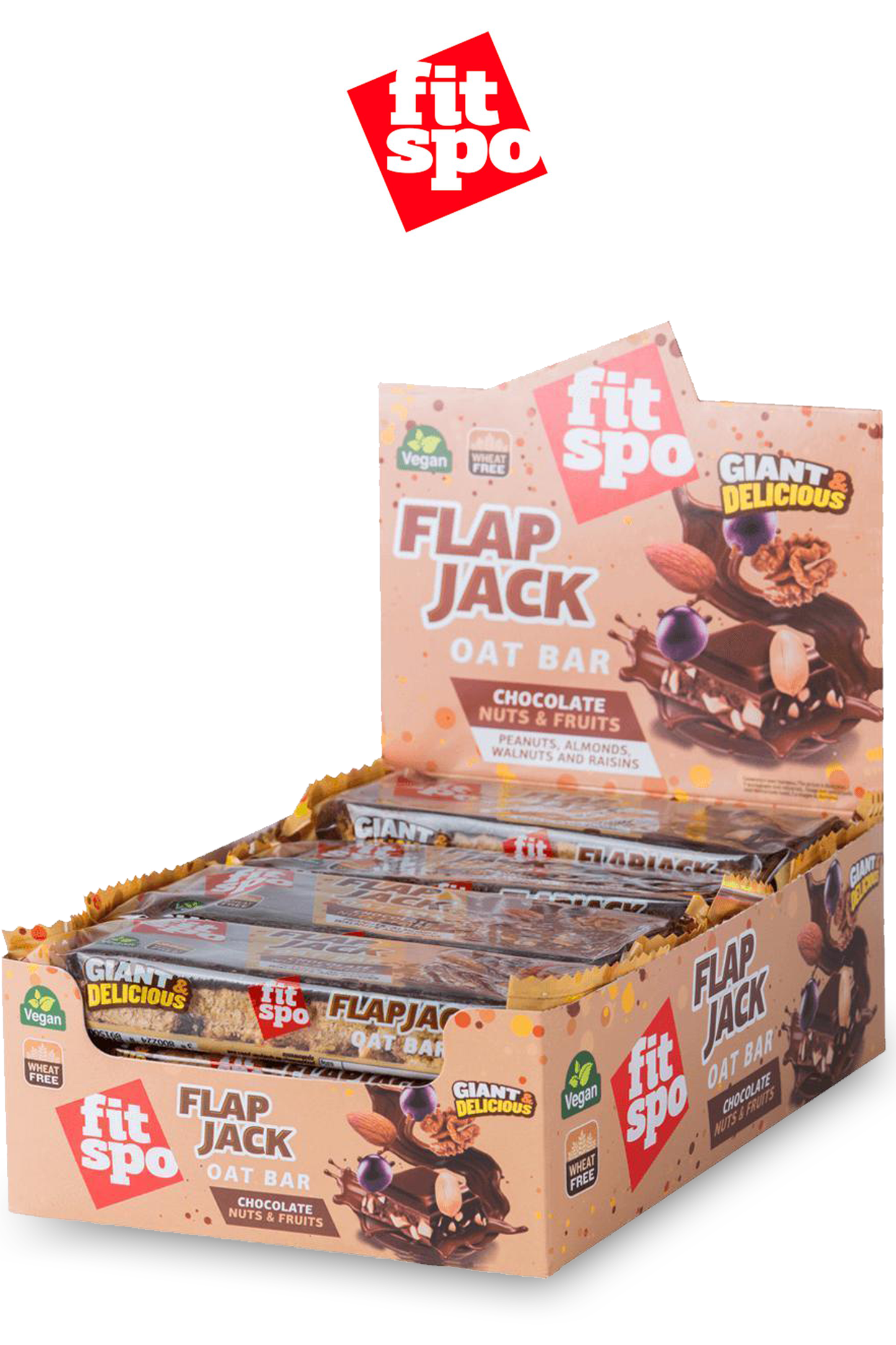 FitSpo FLAPjack Con Cobertura [90g] (PVPR: 1,6€/unidad - 19,2€/caja de 12)