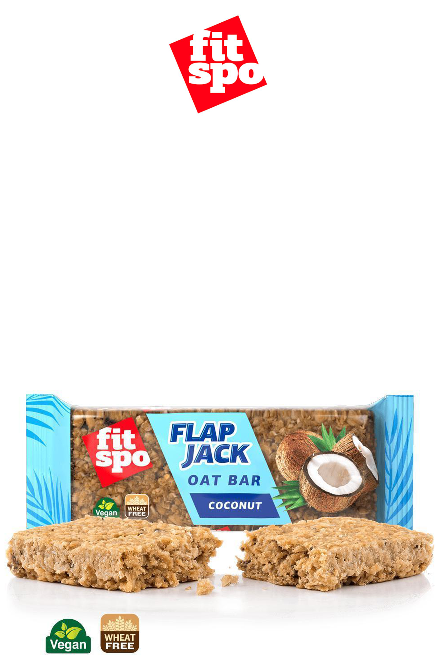 FitSpo FLAPjack Sin Cobertura de Avena Natural [80g] (PVPR: 1,5€/unidad - 18€/caja de 12)