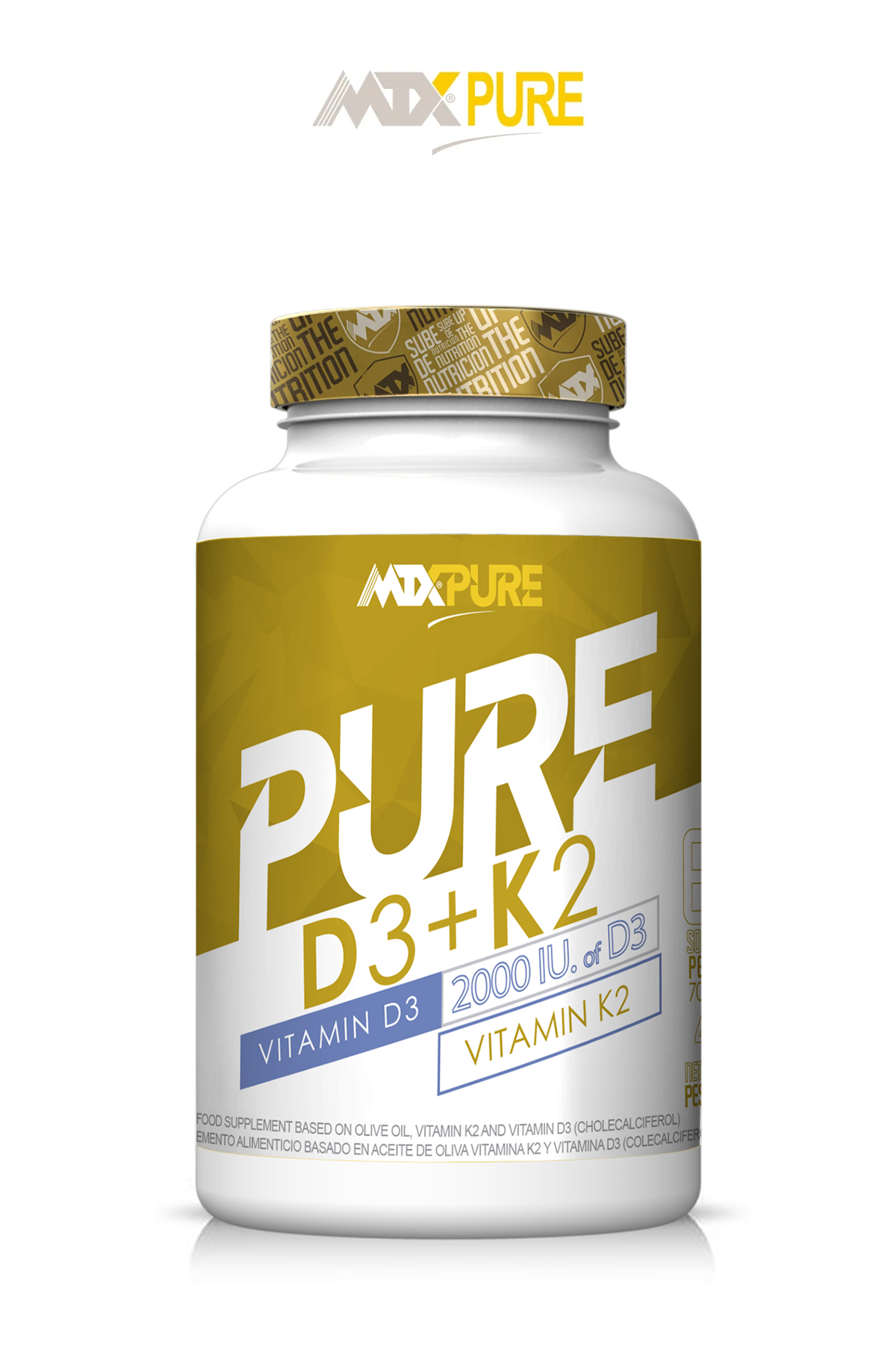 D3 & K2 PURE™ 60 Perlas /700MG *