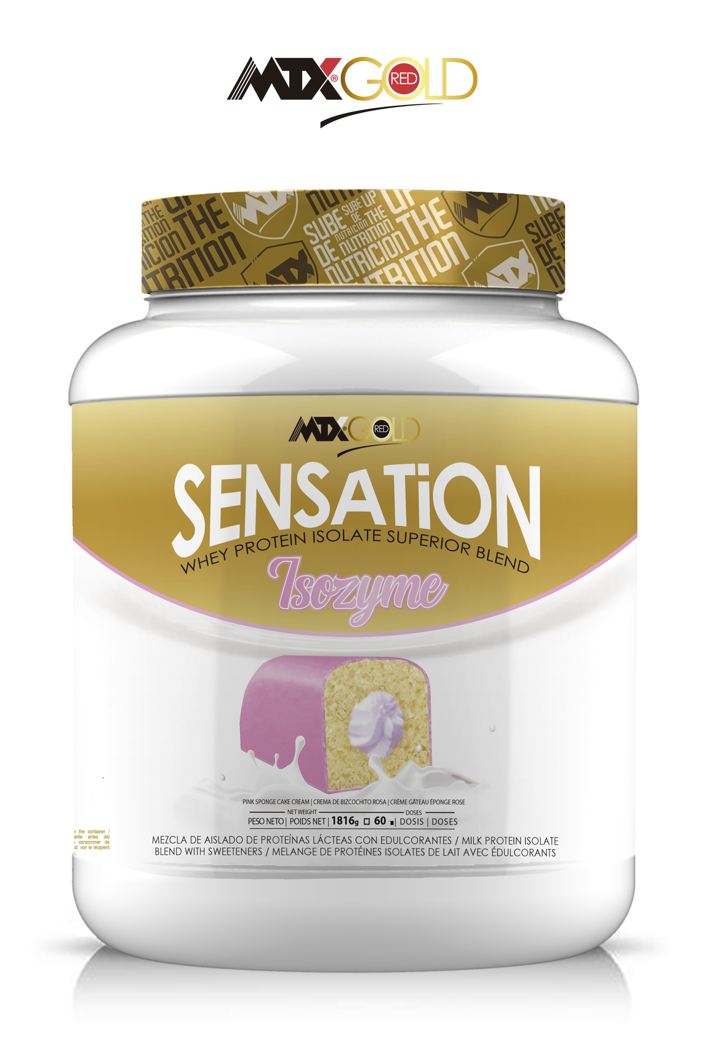ISOZYME™ Sensation | Aislado (CFM) GOURMET (PVPR: 908g=43,9€ 1816g=81,70€)