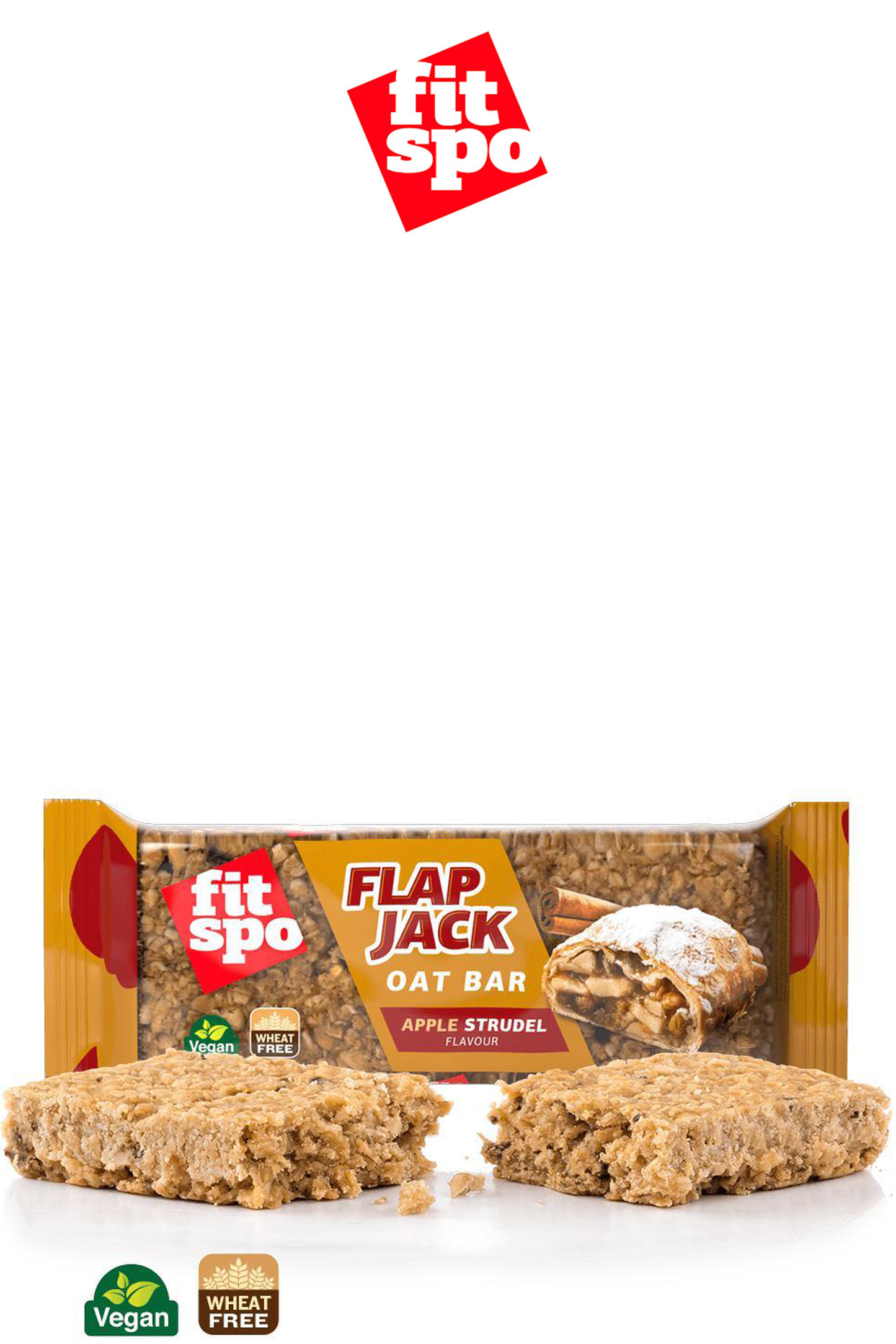 FitSpo FLAPjack Sin Cobertura de Avena Natural [80g] (PVPR: 1,5€/unidad - 18€/caja de 12)